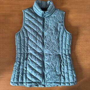 32 Heat Blue Puffer Vest Full Zip with Pockets - Size Small NWOT